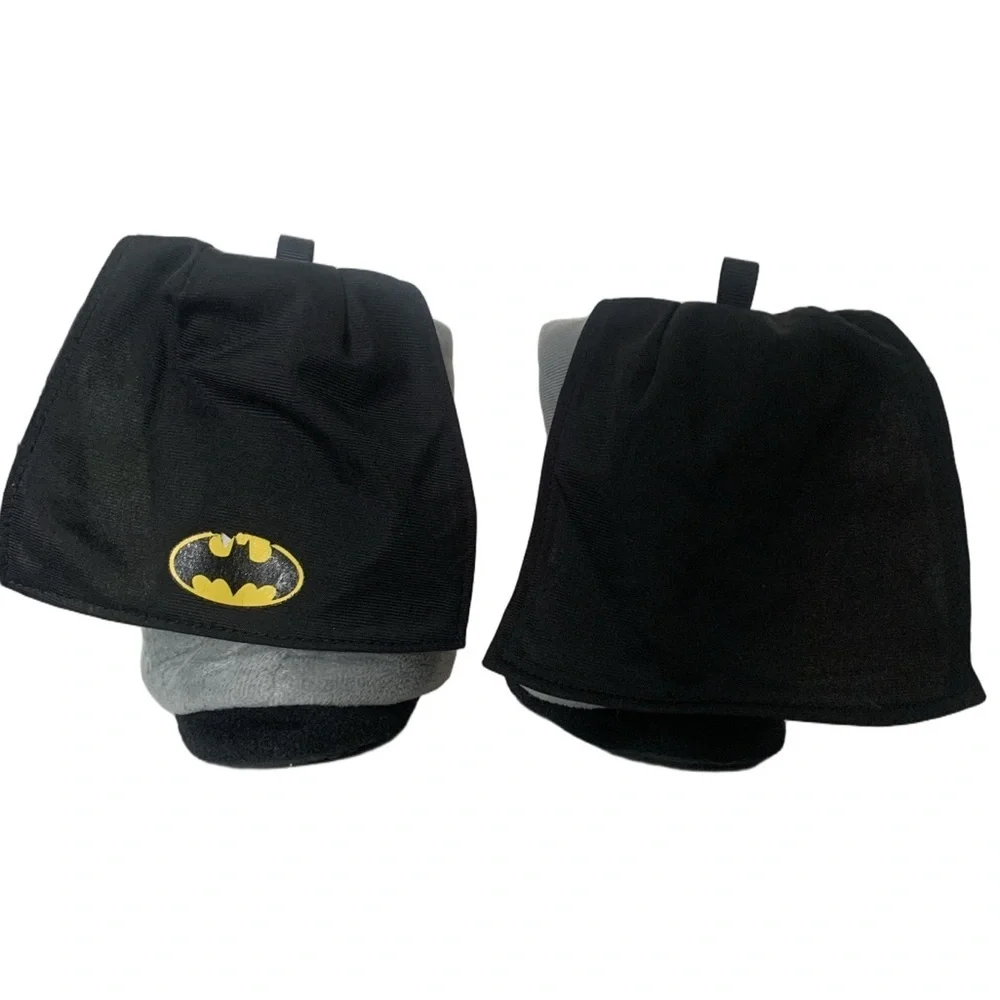 DC Comics Batman Themed Slippers with Yellow Belt and Cape